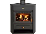 Eek A - Stufa A Legna Cucina A Legna Ad Acqua Caldaia Per Acqua Calda Prity Am W12 12+4 Kw.
