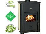Prity Wd W24 D – Stufa A Legna Ad Acqua 24,3 Kw, Acciaio, Classe Energetica A