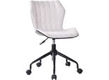 Sedia Da Ufficio Azar, Regolabile In Altezza, Girevole, Grigio, 46X55X76/83,5 Cm