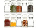 Orion Barattolo Per Spezie Barattolo Per Spezie Da 150 Ml, 10 Pezzi
