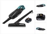 Aspiratore A Batteria Makita Dcl 182 F1 B 18 V Nero + 1X Batteria Ricaricabile 3,0 Ah - Senza Caricabatterie