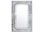 Casa Padrino Specchio Da Parete In Cristallo Art Deco 66, 2 X 3 X H. 96,6 Cm - Specchio Rettangolare Da Salotto - Mobili Art Deco