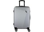 Mano Carrello Don Carlo Hardcase Trolley M Silver Argentato