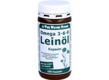 The Nutri Store Olio Di Semi Di Lino Omega 3-6-9 500 Mg Capsule Biologiche, 180 Capsule