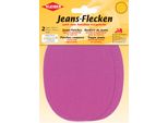 Kleiber Jeans Toppe Da Stirare Ovali 130 X 100 Mm Rosa 2 Pezzi