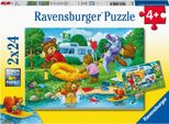 La Famiglia Di Orsi Ravensburger Va In Campeggio