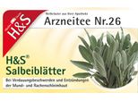 H&S Tè Medicinale Alle Foglie Di Salvia, 20 Capsule Bustina Filtro