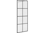 Vidaxl Schermo Doccia Per Cabina Doccia Con Vetro Esg Trasparente 80X195 Cm
