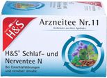 H&S Tè Del Sonno E Dei Nervi N Tè Medicinale N. 11 Bustine Filtro, 20 Pz. Bustine Filtro