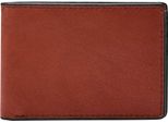 Fossil Portafoglio Steven Fpw Bifold Wallet Burnt Henna Rosso