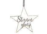 Stella Led In Metallo - Circa 40 Cm - Da Appendere