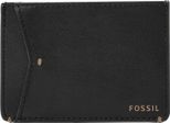 Fossil Portacarte Joshua Vegan Cactus Card Case Black Nero