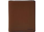 Fossil Portafoglio Joshua Vegan Cactus Bifold Medium Brown Marrone