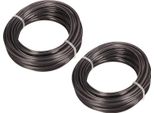 Kotarbau® Set Di 2 Bobine Di Filo Per Tagliaerba Rinforzato Da 1,6 Mm X 15 M (30 M) Per Decespugliatori Professionali