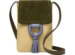 Fossil Borsa A Tracolla Bobbie Crossbody Green Multi Stripe Giallo