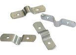 Stubbs - Clip Di Ricambio 4-Pack BZ1690 (Taglia Unica) (Argento)