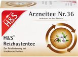 H&S Tisana Per La Tosse Irritabile, 20 Capsule Bustine Filtro