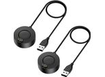 Inf Caricabatterie Garmin Fenix 5/6 Forerunner 935/945 Usb Nero Confezione Da 2