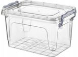 Contenitore Di Stoccaggio Contenitore Trasparente Scatola Di Plastica Scatola Pieghevole Scatola Di Plastica Con Coperchio 1 Litro