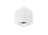 Plafoniera Faretto Di Superficie Halis Sq Angolare Bianco GU10 EDO777332 Edo