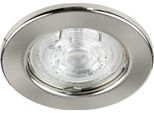 Lampada Da Incasso A Soffitto Faretto Da Incasso A Soffitto Murid Nichel IP20 Rotondo EDO777294 Edo