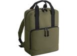 Bagbase - Zaino "Cooler"", Riciclato BC4914 (Taglia Unica) (Verde Militare)"