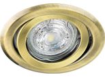 Lampada Da Incasso A Soffitto Faretto Da Incasso A Soffitto Daira Brass IP20 Ottone Rotondo EDO777302 Edo