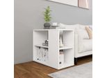 Vidaxl Tavolino Bianco 60X30X50 Cm Materiale A Base Di Legno