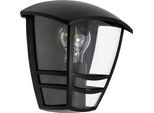 Lampada Da Giardino Facciate Illuminazione Da Parete Per Esterni Imma Black W E27 Nero IP44 EDO777379 Edo Garden Line
