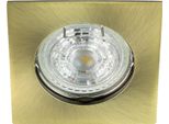 Lampada Da Incasso A Soffitto Faretto Da Incasso A Soffitto Rami Brass IP20 Ottone Angolare EDO777318 Edo