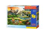 Castorland Puzzle Mondo Dei Dinosauri 100 Pezzi