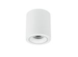 Plafoniera Faretto Di Superficie Halis Ov Bianco GU10 Rotondo Bianco EDO777330 Edo