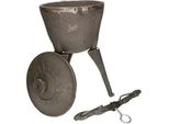 Kotarbau® Bollitore In Ghisa 5L Bollitore Solido Per Caminetti Con Coperchio Ermetico