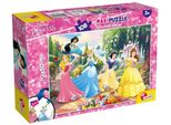 Puzzle Bifacciale Maxi 108 Elementi Principessa. Principesse 74174 Lisciani