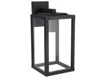 Lampada Da Giardino Facciata A Parete Gaia T Black E27 Nero IP44 EDO777369 Edo Garden Line