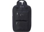 Delsey Paris Zaino Per Il Tempo Libero Zaino Con Scomparto Per Laptop Citypak Backpack 15.6" 15L Black Nero"