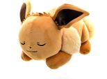 Figura Di Peluche Pokemon - Evoli Addormentato (45 Cm) Peluche Peluche Peluche Peluche Peluche