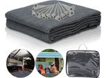 Swanew Tappeto Da Tenda Attrezzatura Da Campeggio Tappeto Da Campeggio Impermeabile Pavimento Della Tenda Telo Da Tenda All'aperto Copertura Per Picnic Sottostrato Della Tenda Caravan 250X250Cm