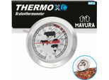 Mavura Thermox Termometro Per Carne Grill Bistecca Arrosto Termometro Da Forno Acciaio Inox