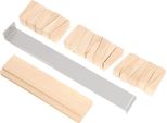 Kotarbau® Robusto Set Di Ferramenta Per L'installazione 32 Elementi Distanziatori Tirante Blocco Di Maschiatura Per Parquet Laminato Pavimenti In Legno