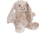 Brubaker Coniglietto Di Peluche Con Orecchie Flosce - 28 Cm Di Peluche Per Bambini - Peluche Coniglietto Di Peluche - Peluche Grigio Marrone