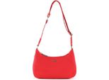 Lacoste Borsa A Tracolla Borsa A Tracolla Active Nylon Shoulder Bag Pompier Blanc Rosso