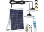 Lampada Solare Led A Sospensione Solare Da Esterno IP65 Impermeabile Da Giardino Sensore Lampada A Sospensione, Telecomando Dimmerabile, 2 Lampade