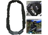 Swanew 90Cm Lucchetto Per Bici Lucchetto A Combinazione Lucchetto A Catena Lucchetto Per Moto Lucchetto Per Ciclomotore