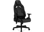 Sedia Da Gioco SENSE7 Vanguard - Sedia Ergonomica Con Funzioni Flowtech™, Inclinazione A 160°, Braccioli Regolabili, Ecopelle, Fino A 150 Kg, Nera