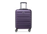 Delsey Paris Carrello Air Armour 4DR Cabin Trolley Slim 55 Dark Purple Porpora