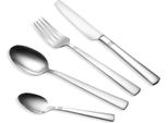 Set Di Posate 24 Pezzi Per 6 Persone Set Di Posate In Acciaio Inox Coltello Forchetta Cucchiaio Posate Argento