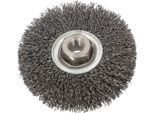 Spazzola A Disco Kotarbau® 100 Mm Con Filo D'acciaio Aggraffato M14 Per Smerigliatrici Angolari