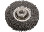 Spazzola A Disco Kotarbau® 80 Mm Con Filo D'acciaio Aggraffato M14 Per Smerigliatrici Angolari