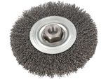 Spazzola A Disco Kotarbau® 120 Mm Con Filo D'acciaio Aggraffato M14 Per Smerigliatrici Angolari